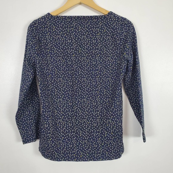 J Crew NWT floral print square neck blouse, small - Picture 2 of 5